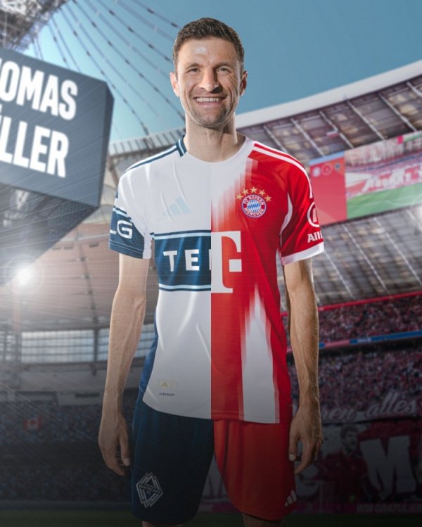 转战好意思职联！拜仁官推告别穆勒：祝你一切凯旋，据说！♥️