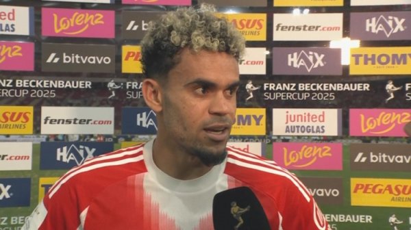 迪亚斯：很舒畅赢得在拜仁的首个冠军，与凯恩一王人踢球很容易