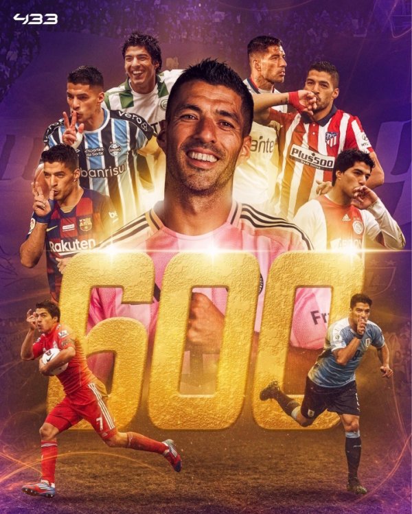 里程碑！苏亚雷斯打入奇迹生存第600球，代表巴萨198球利物浦82球