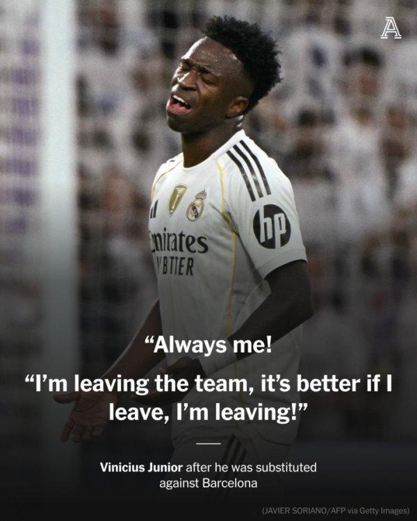 积怨爆发？TA：维尼修斯7月就对阿隆索安排不得意，两东说念主相关微妙