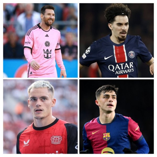 IFFHS评2025最好强劲组织者候选：梅西领衔，佩德里、维尔茨在列