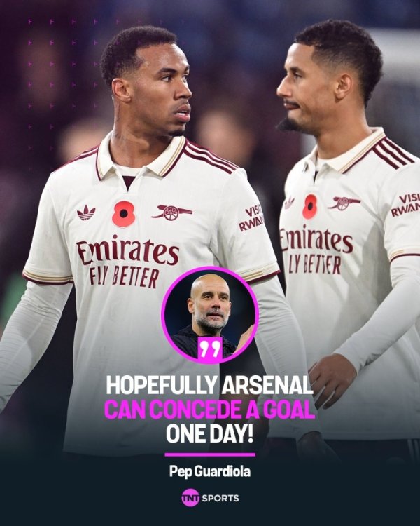 🎙️瓜帅：争冠？但愿阿森纳有一天能丢一球吧，这可壅塞易