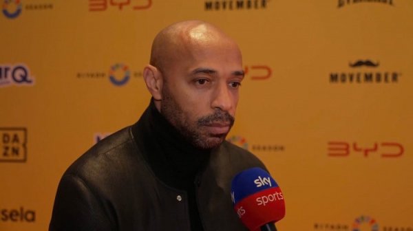 亨利: 我会现场不雅战阿森纳vs热刺, 这可能是枪手夺冠的赛季